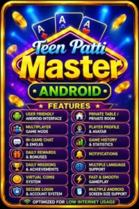 Teen Patti Master Features