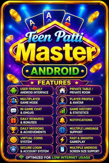 Teen Patti Master Features
